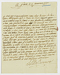 MSMA 1/20.64: Courrier de Peter Viktor Besenval à Johann Viktor Peter Joseph Besenval II
