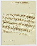 MSMA 1/20.65: Courrier de Peter Viktor Besenval à Johann Viktor Peter Joseph Besenval II