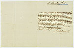 MSMA 1/20.71: Courrier de Peter Viktor Besenval à Johann Viktor Peter Joseph Besenval II