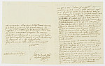 MSMA 1/21.174: Courrier du bailli Clavé à Johann Viktor Peter Joseph Besenval