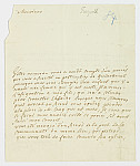 MSMA 1/21.175: Courrier du bailli Clavé à Johann Viktor Peter Joseph Besenval