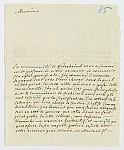 MSMA 1/21.177: Courrier du bailli Clavé à Johann Viktor Peter Joseph Besenval