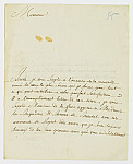 MSMA 1/21.178: Courrier du bailli Clavé à Johann Viktor Peter Joseph Besenval