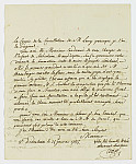 MSMA 1/21.182: Courrier du bailli Clavé fils à Johann Viktor Peter Joseph Besenval