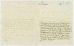 MSMA 1/21.183: Courrier du bailli Clavé fils à Johann Viktor Peter Joseph Besenval