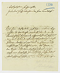 MSMA 1/21.210: Schreiben von Streicher an Johann Viktor Peter Joseph von Besenval