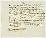 MSMA 1/21.55: Zahlung von Jappert im Namen Johann Viktor Peter Joseph von Besenvals an Hieronymus Hosch in Basel