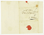 MSMA 1/22.127: Courrier du recteur Motschi à Madame la baronne de Besenval