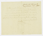 MSMA 1/22.160: Quittance de Johann Viktor Peter Joseph Besenval à Franz Viktor Josef Settier pour sa compagnie aux Gardes suisses
