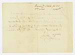 MSMA 1/22.165: Quittance de Johann Viktor Peter Joseph Besenval à Franz Viktor Josef Settier pour sa compagnie aux Gardes suisses