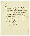 MSMA 1/22.167: Quittance de Johann Viktor Peter Joseph Besenval à Franz Viktor Josef Settier pour sa compagnie aux Gardes suisses