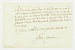 MSMA 1/22.202: Quittance de Johann Viktor Peter Joseph Besenval à Franz Viktor Josef Settier pour sa compagnie aux Gardes suisses