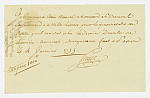 MSMA 1/22.229: Quittance de Johann Viktor Peter Joseph Besenval à Franz Viktor Josef Settier pour sa compagnie aux Gardes suisses