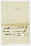 MSMA 1/22.243: Quittance de Georg Franz Besenval pour Mr. Forestier, trésorier du régiment des Gardes suisses