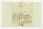 MSMA 1/22.246: Courrier de Georg Franz à son frère Johann Viktor Peter Joseph Besenval