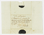 MSMA 1/22.249: Courrier de Georg Franz à son frère Johann Viktor Peter Joseph Besenval