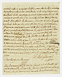 MSMA 1/22.257: Courrier de Georg Franz à son frère Johann Viktor Peter Joseph Besenval