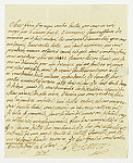 MSMA 1/22.259: Courrier de Georg Franz à son frère Johann Viktor Peter Joseph Besenval