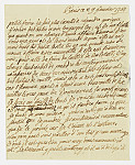 MSMA 1/22.264: Courrier de Georg Franz à son frère Johann Viktor Peter Joseph Besenval