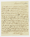 MSMA 1/22.266: Courrier de Georg Franz à son frère Johann Viktor Peter Joseph Besenval