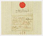 MSMA 1/22.271: Courrier de Georg Franz Besenval à ses parents