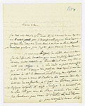 MSMA 1/23.112: Courrier d'Augustin Besenval au baron d’Estavayer au sujet de travaux généalogiques