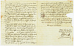 MSMA 1/23.166: Courrier du notaire Wendling au baron de Besenval