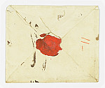 MSMA 1/23.37: Enveloppe d'un courrier pour Martin Ludwig Besenval