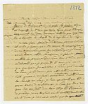 MSMA 1/23.42: Courrier d’Augustin Besenval à Martin Ludwig Besenval au sujet de la succession du capitaine Sury