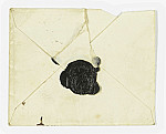 MSMA 1/23.70: Enveloppe d'un courrier pour Martin Ludwig Besenval