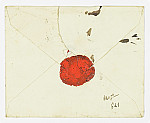 MSMA 1/23.83: Enveloppe d'un courrier pour Martin Ludwig Besenval
