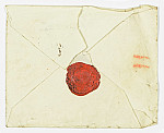 MSMA 1/23.94: Enveloppe d'un courrier pour Martin Ludwig Besenval
