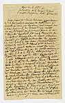 MSMA 1/24.124: Courrier de Martin Ludwig Besenval au marquis de Garès