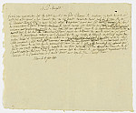 MSMA 1/24.125: Courrier de Martin Ludwig Besenval au marquis de Garès