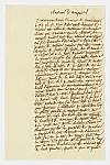 MSMA 1/24.135: Courrier de Martin Ludwig Besenval au marquis de Garès