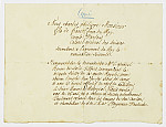 MSMA 1/24.184: Copie du billet de Charles Philippe de France au roi pour la nomination de Martin Ludwig de Besenval au rang d’aide de camp