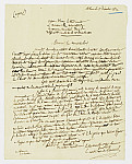MSMA 1/24.237: Copie d’une lettre de Martin Ludwig Besenval au ministre de la Guerre