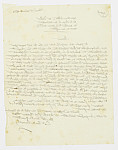 MSMA 1/24.242: Copie d’un courrier de Martin Louis de Besenval à Delley, chargé d’affaire