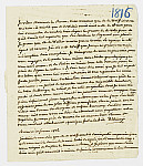 MSMA 1/24.249: Courrier du baron d’Estavayer à Martin Ludwig de Besenval