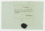 MSMA 1/24.250: Courrier du baron d’Estavayer à Martin Ludwig de Besenval