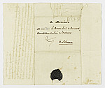 MSMA 1/24.255: Courrier du baron d’Estavayer à Martin Ludwig de Besenval
