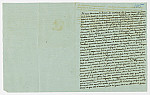 MSMA 1/24.314: Courrier du baron d’Estavayer à Martin Ludwig de Besenval