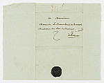 MSMA 1/24.316: Courrier du baron d’Estavayer à Martin Ludwig de Besenval
