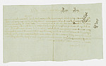 MSMA 1/24.321: Billet du baron d'Estayer pour Martin Ludwig de Besenval