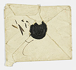 MSMA 1/24.327: Enveloppe d'un courrier du baron d'Estavayer pour Martin Ludwig Besenval