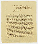 MSMA 1/24.33: Copie d’un courrier écrit par Martin Ludwig Besenval à Mr. de Wolff, secrétaire de la légation autrichienne