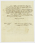 MSMA 1/24.364: Courrier du baron d’Arregger à Martin Ludwig de Besenval