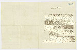 MSMA 1/24.369: Courrier du baron d’Arregger à Martin Ludwig de Besenval