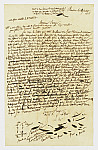 MSMA 1/24.382: Courrier de Martin Ludwig de Besenval à l’avoyer d’Arregger