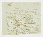 MSMA 1/25.735: Copie ou brouillon d'un courrier de Martin Ludwig à M. Tschan relatif à des fonds